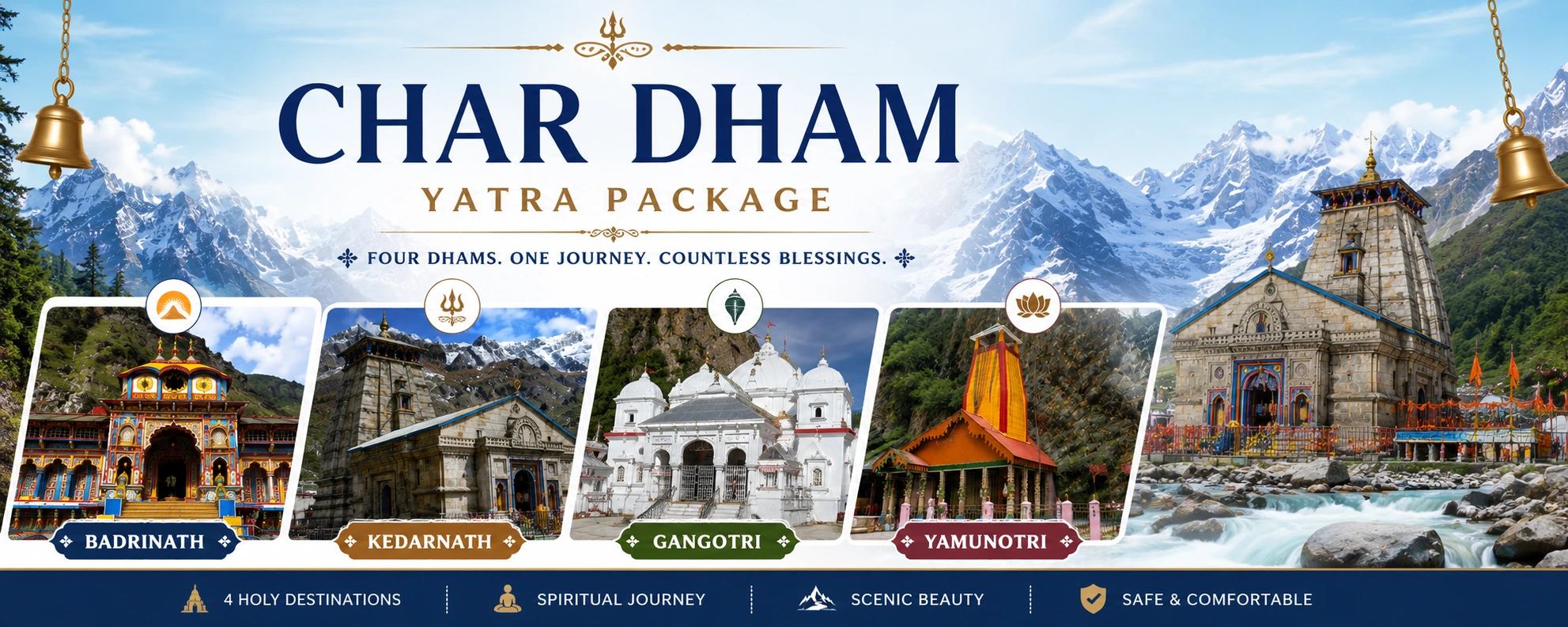 Where the Land Dictates the Rhythm: A Char Dham yatra package That Goes Beyond the Temples - Image 1