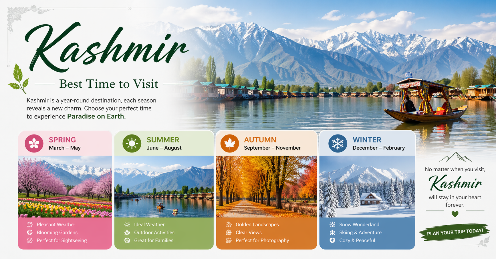 Discovering the Kashmir best time to visit for every traveler - Image 1