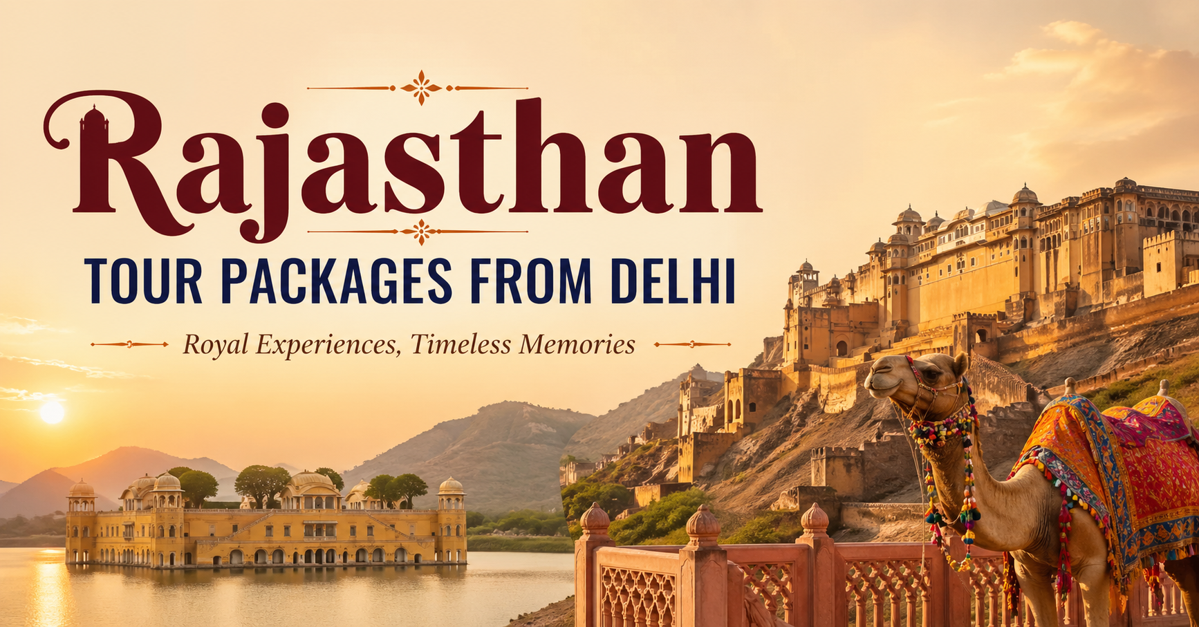 Your Gateway to Royalty: The Best Rajasthan tour packages from Delhi - Image 1