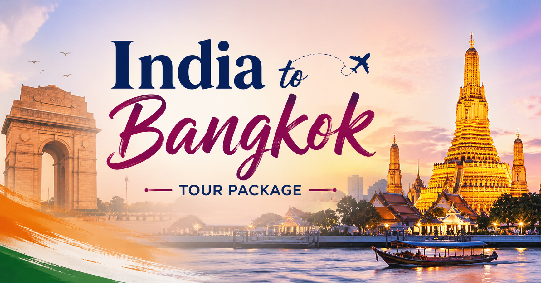 Looking to explore Bangkok on an Indian passport: India to Bangkok tour package - Image 1