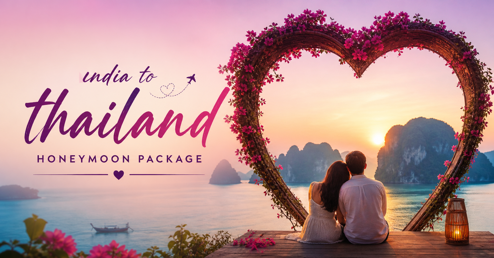 Your First Adventure as Mr. & Mrs.: A Stress-Free India to Thailand honeymoon package Guide - Image 1