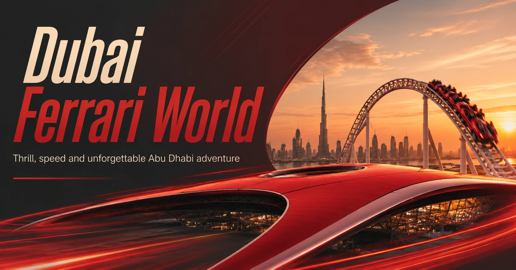 Not a Dubai Park Yet Its Speed Feels Like Home The Truth Behind Dubai Ferrari World Abu Dhabi - Image 1