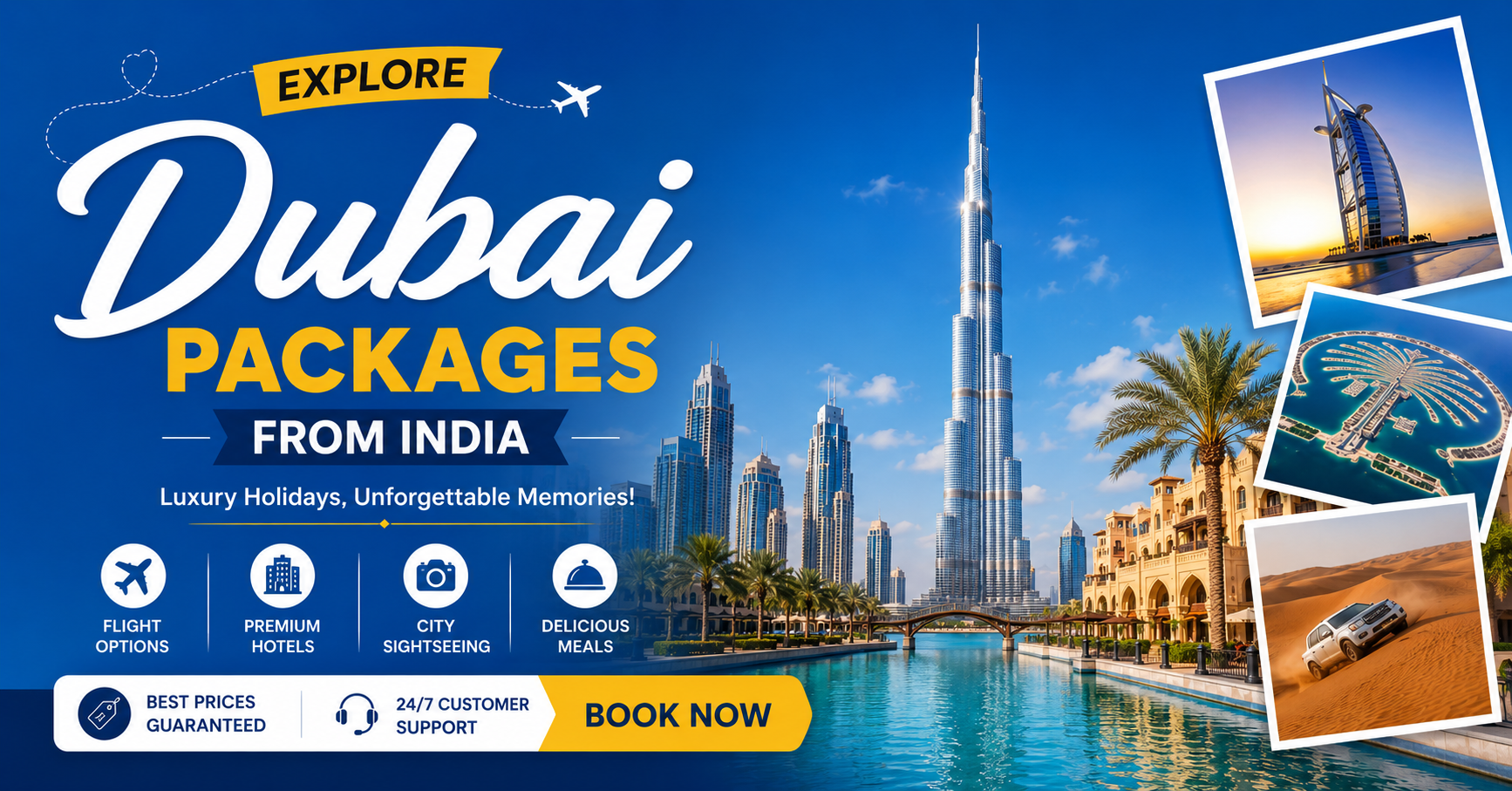 Packages that are designed just for you: Dubai Packages from India - Image 1