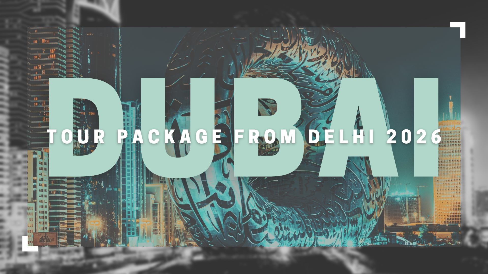 Rush Slips Away, Golden Dunes Rise: An Effortless Dubai tour package from Delhi 2026 - Image 1