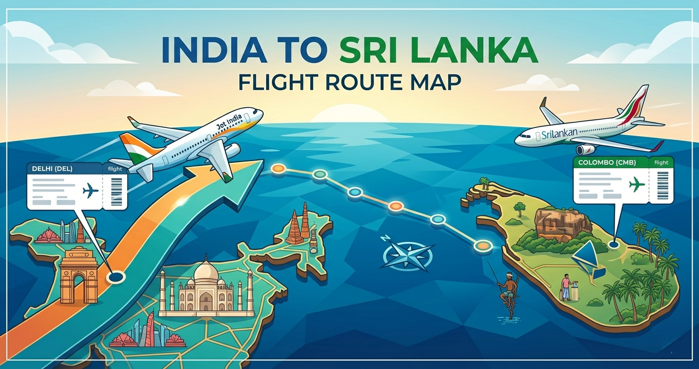 Visa-Free Entry and a Short India to Sri Lanka flight: Your Easiest International Trip - Image 1