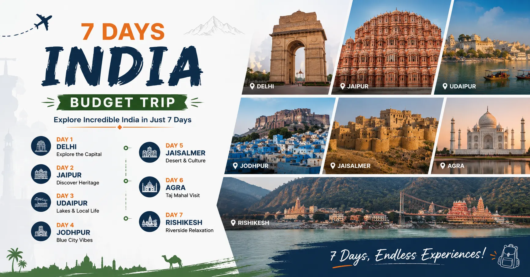Slow Trains, Street Eats, and a Deeper Rhythm: An India 7 days budget trip That Moves Beyond the Map - Image 1