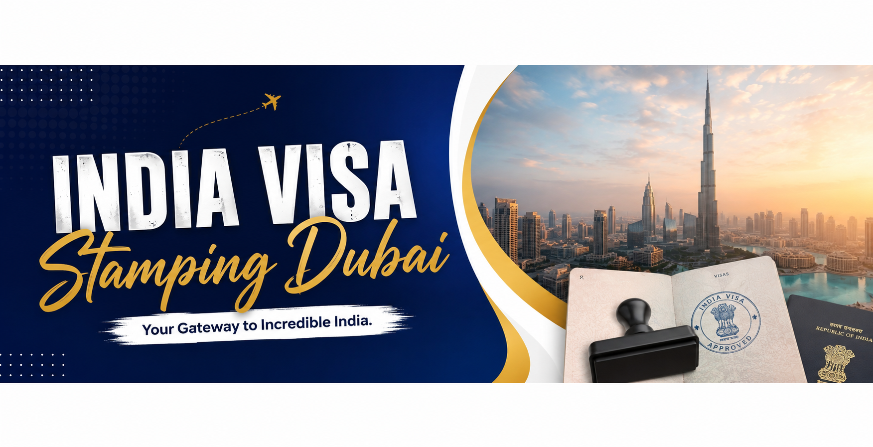From e-Visa to Sticker Stamp: A 2026 Guide to India visa stamping Dubai - Image 1