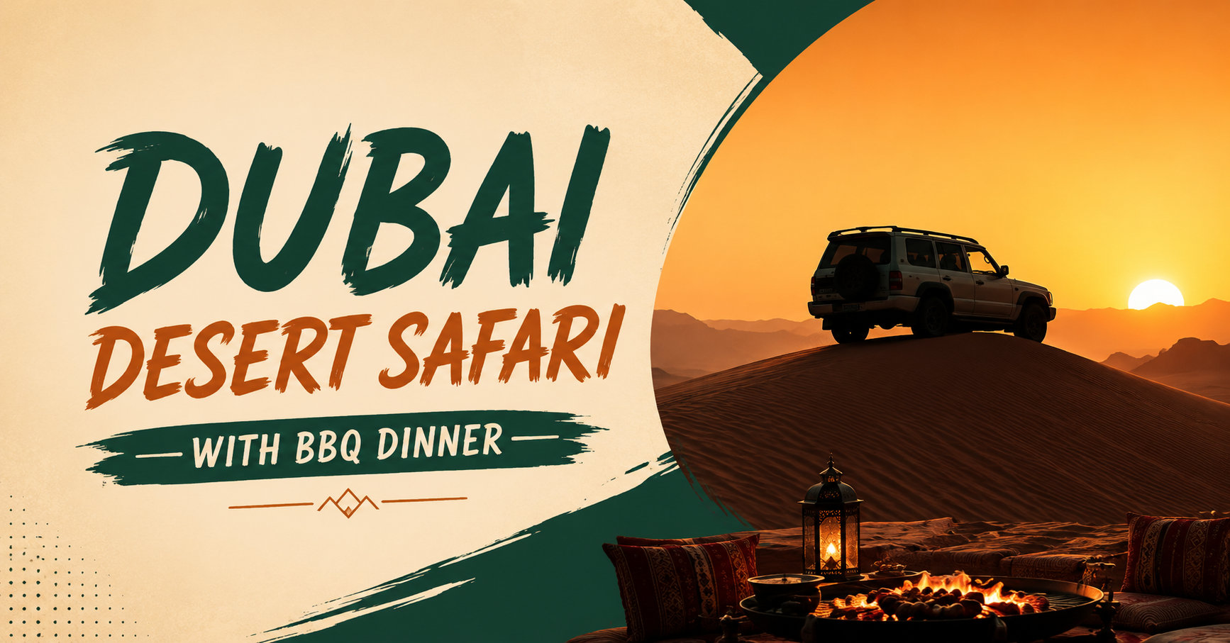 Dune Thrills, Firelit Feasts, and Starry Silence: A Dubai desert safari with BBQ dinner That Stays With You - Image 1