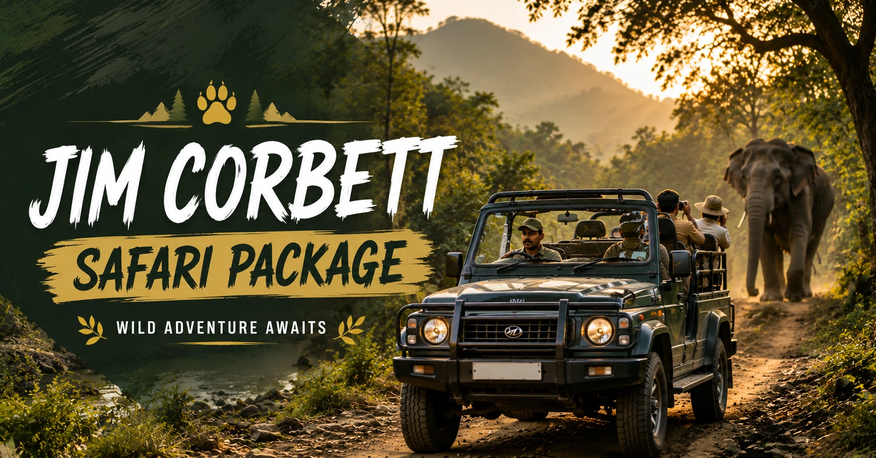 Jim Corbett Safari Package – Best Jeep Safari & Wildlife Tours - Image 1