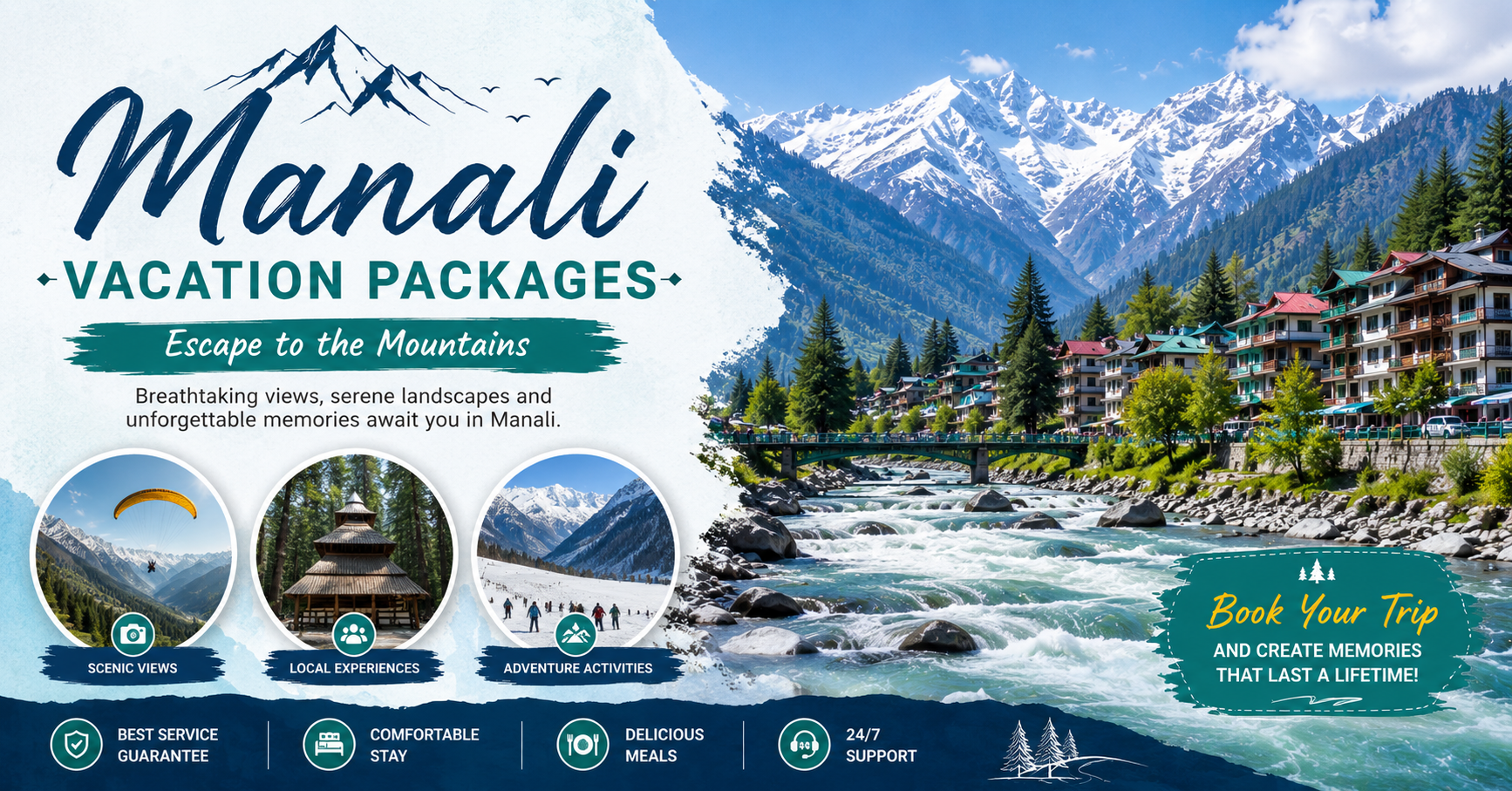 From Delhi's Horns to Himalayan Hush: Manali vacation packages That Bring the Mountains Within Reach - Image 1